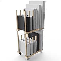 UNZERO Art Storage Rack - Canvas & Paper Storage