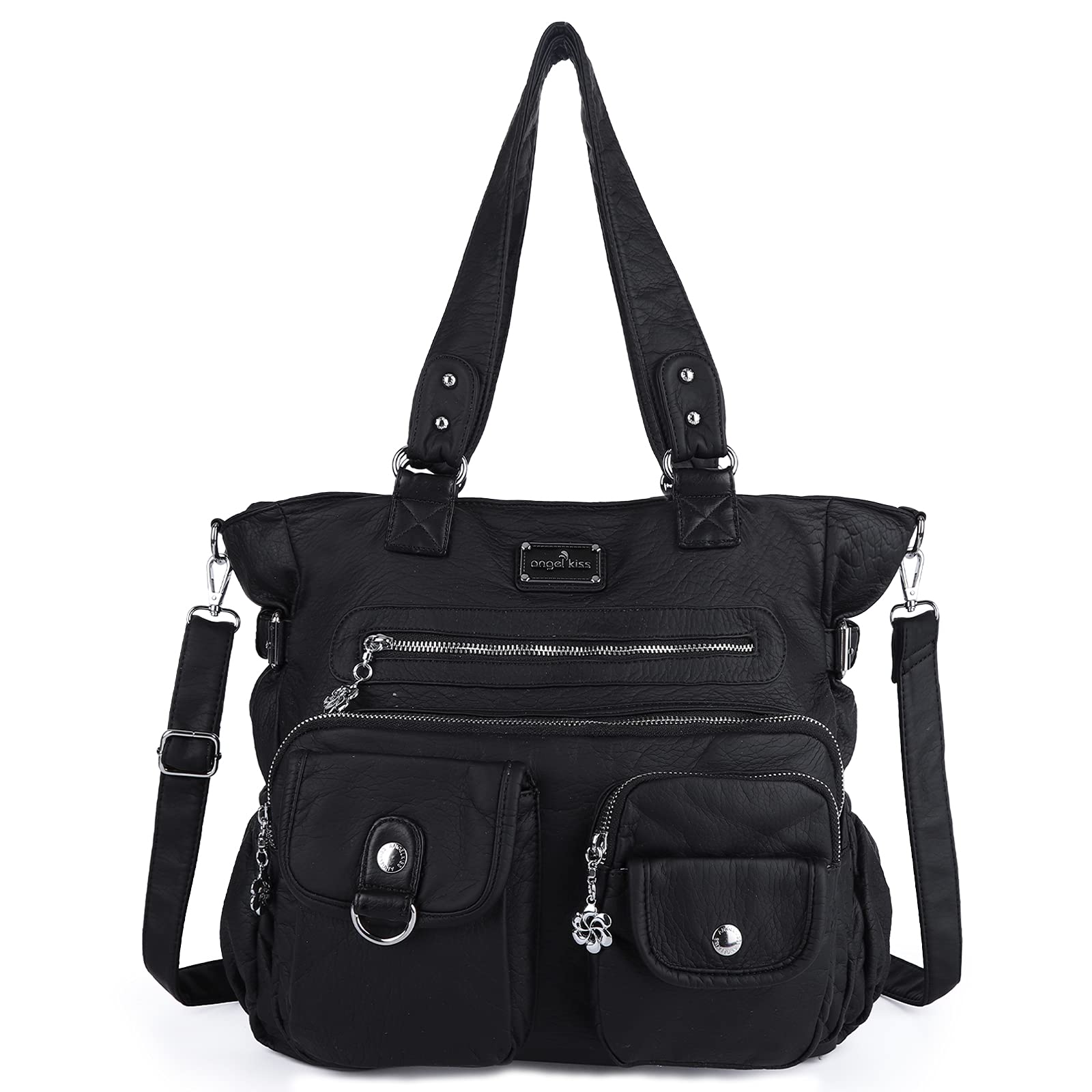 Angel Kiss Angelkiss Purses and Handbag for Women Soft Leather Hobo Bags Satchel Shoulder Bags Ladies Tote Crossbody Bag