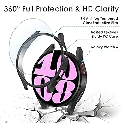 KIMILAR [5+5 Pack] Galaxy Watch 6 Screen Protector