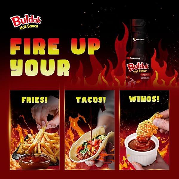 SAMYANG BULDAK HOT SAUCE – ORIGINAL, KOREAN SPICY HOT CHICKEN FLAVOR SAUCE [5.57 FL OZ (200G) X 1 PACK]