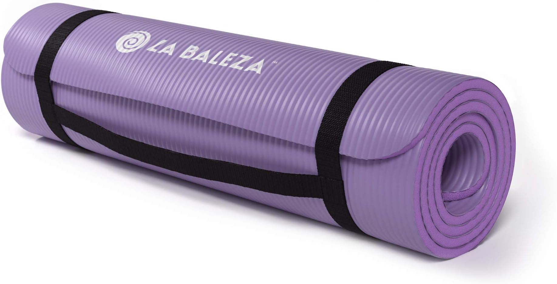 La Baleza 1/2-Inch Extra Thick Yoga Pilates Exercise Mat, Multiple Colors Available