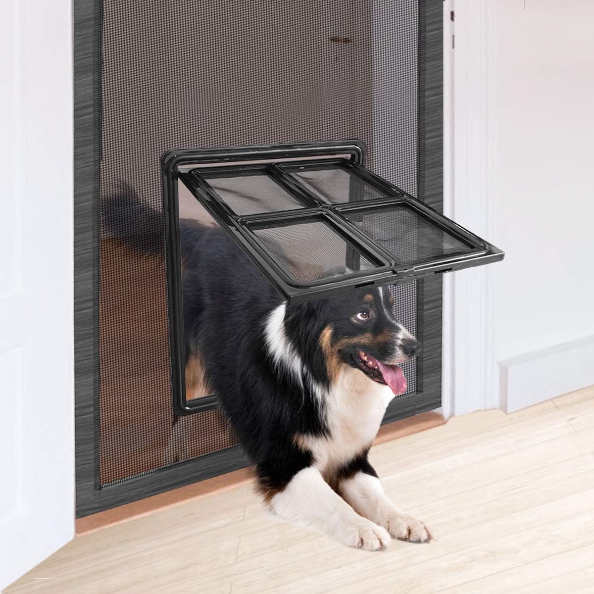 sliding screen dog door