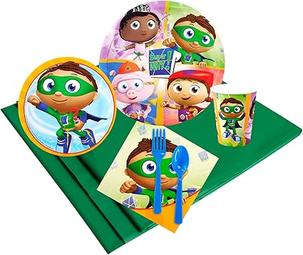 Amazon Com Birthdayexpress Super Why Party Supplies Party Pack