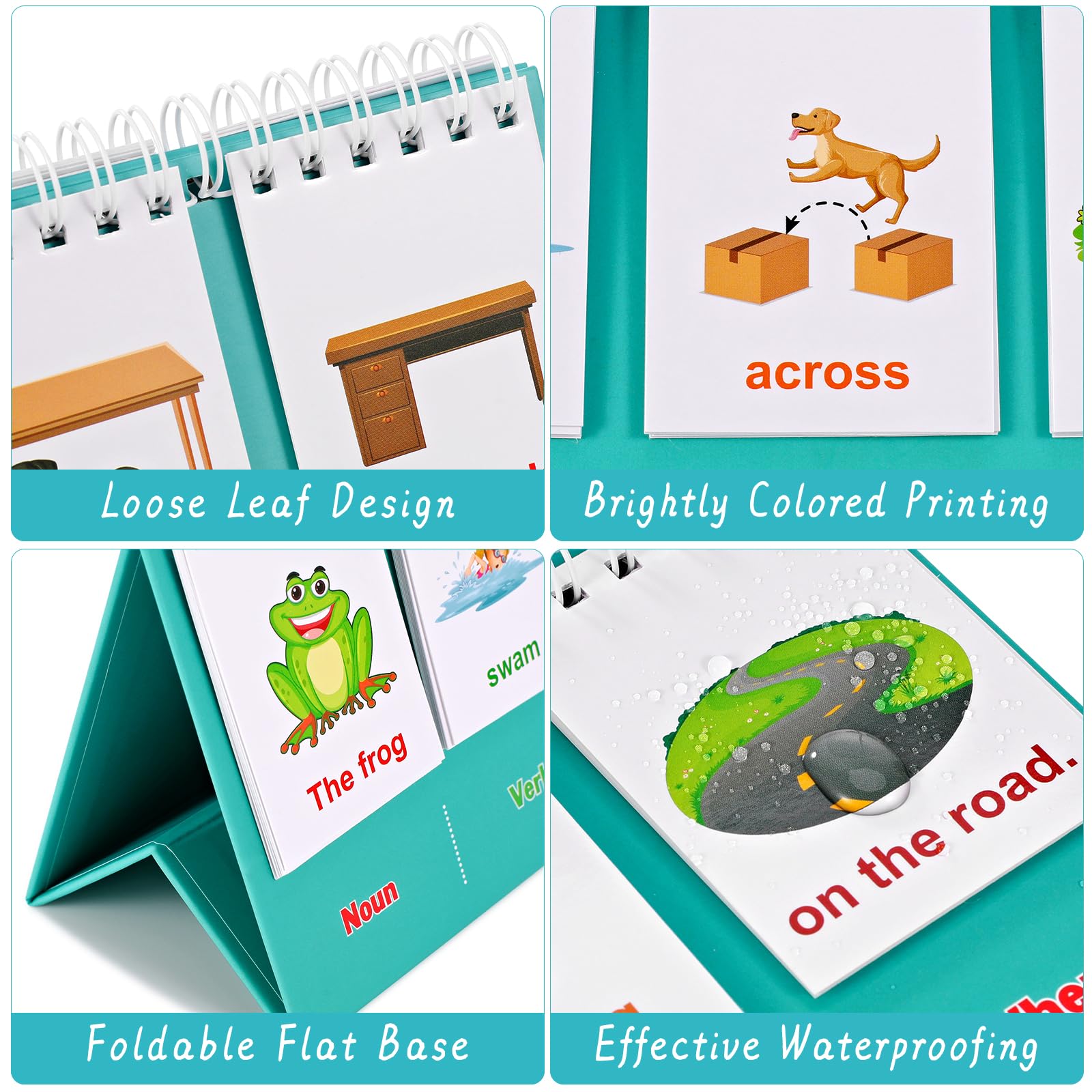 Sentence Building for Kids-Speech Therapy Materials, Kindergarten School Supplies, Preschool 1st 2nd Grade Classroom Must Haves for Homeschool Supplies, Special Education Toys and Games for Toddlers