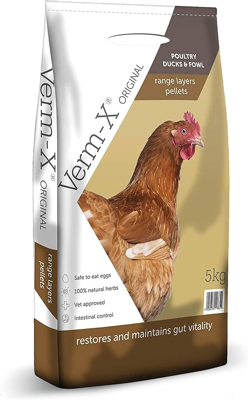 Copdock Mill Range Layers Pellets with Verm-X 5kg Chickens Pellets