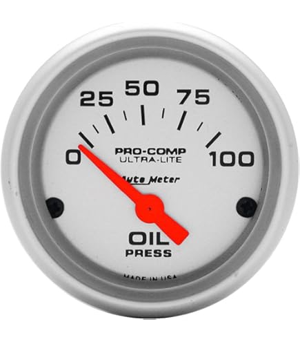 Amazon.com: Auto Meter 4391 Ultra-Lite Electric Voltmeter Gauge