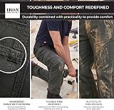 Iron Mountain Mens Workwear Cargo Trousers Knee Pad Pockets Heavy Duty Multi view 5