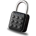 Combination Lock Bluetooth Lock Smart Padlock with TUYA APP Unlock Locker Lock, Gym Lock with Keyless Password Suitable for Gym, School, Travel, Outdoor (Bluetooth with APP)