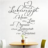 Grandora W1244 Wandtattoo Spruch Wir Sind Hier Nicht Bei