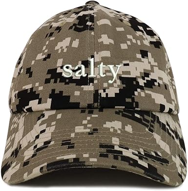 salty baseball cap