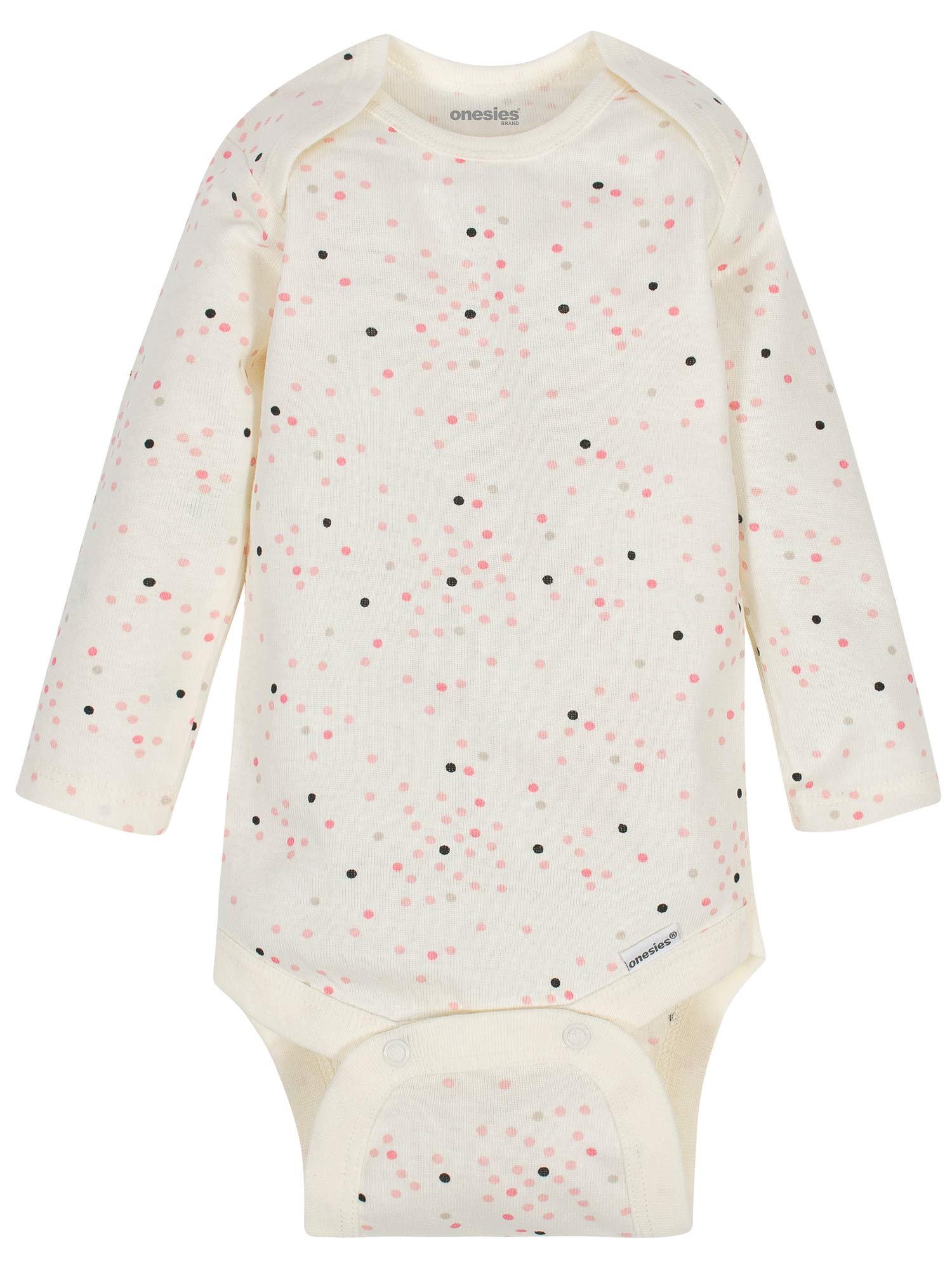 Onesies Brand, Unisex Baby, 6-Pack Long Sleeve Bodysuits
