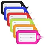 Mifflin-USA Luggage Tags (Assorted, 6 PK), Bag Tag