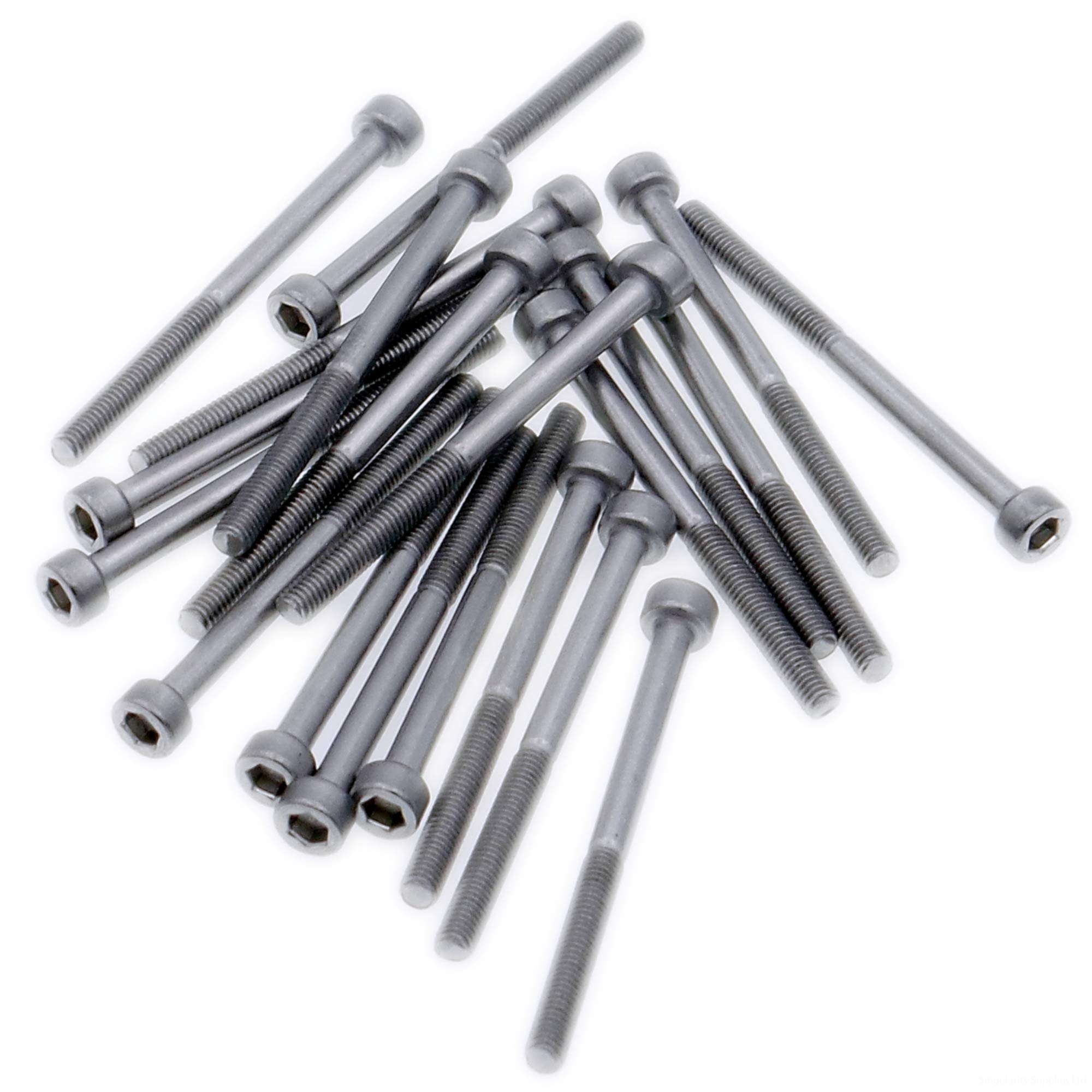 M2 (2mm x 20mm) Hex Socket Cap Screw (Bolt) - Stainless Steel (A2) (Pack of 20)