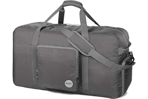 WANDF Opvouwbare reistas 60-100L Super Light Reistas for Luggage Sports Fitness Waterproof Nylon