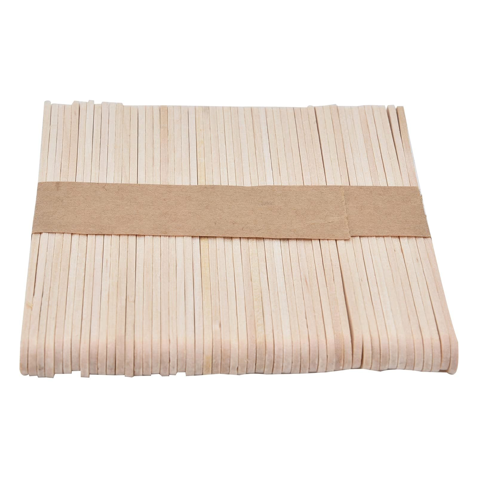 Gsycle 50 Pcs Wooden Candle Wick Holders, Wick Bars for Candle Making Supplies Candle Wick Centering Device Wax Stick Clips Center Tool Wick Holders for Candle Making(114 * 10mm 1-hole)