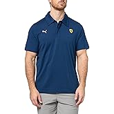 Puma Men's Scuderia Ferrari Formula 1 Cloudspun Polo, Persian Blue AH25, Large