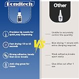Bondtech Super Glue 30 g All Purpose Clear Adhesive Anti-Clog Cap view 4