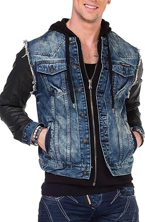 Cipo Baxx Homme Vestes Mi Saison Legeres Rocker Amazon Fr Vetements Et Accessoires