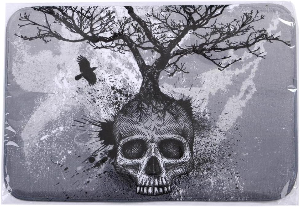 Hot saleltrottedj nuevo árbol de calavera Home recámara puerta