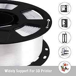 Silk Pearlescent Shiny Pearl White PLA