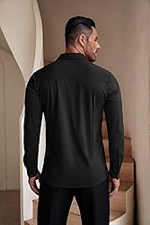 COOFANDY Men's Dress Shirts Long Sleeve Big and