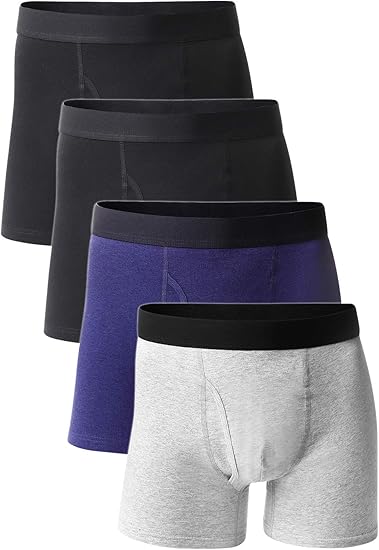 Amazon Workstance ボクサーパンツ メンズ 下着 4枚セット 前開き ピュアコットン ボクサー 通販
