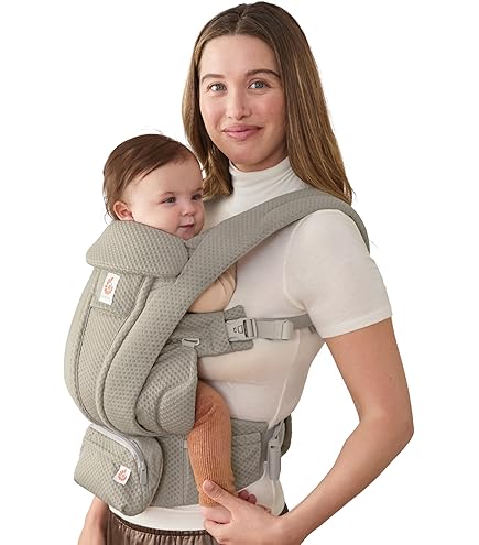 Amazon.com: BabyBjörn Baby Carrier Harmony, 3D Mesh, Gray Beige : Baby