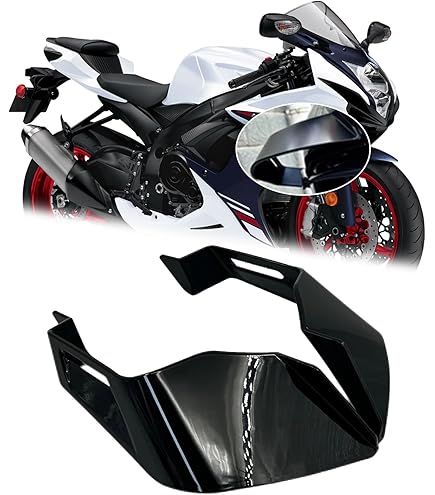 Amazon.com: Puig Downforce Spoilers for Kawasaki ZX-6R 09-18
