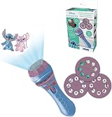 Lexibook Disney Stitch Stories Projector Torch 3 Discs 24 Images