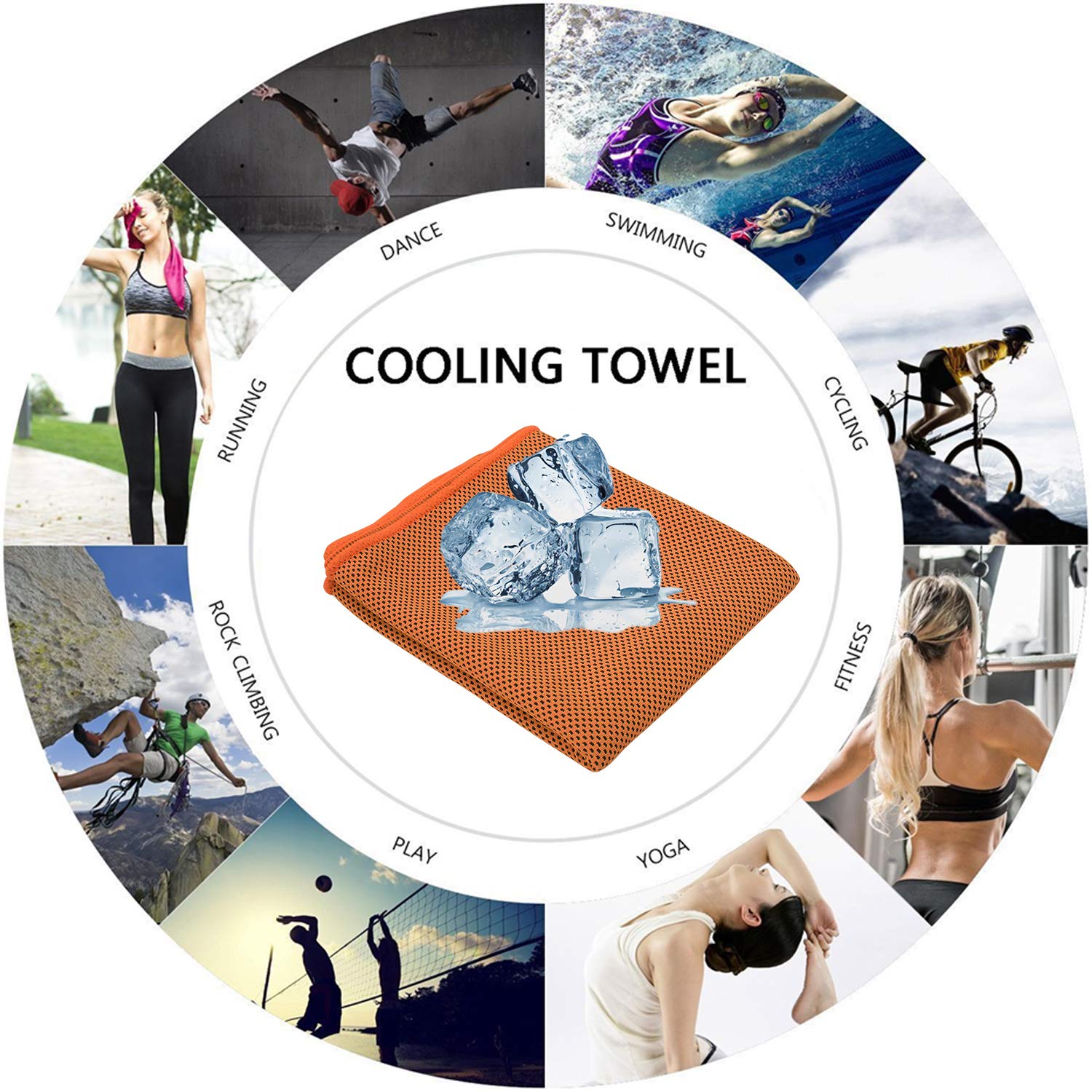 iOutdoor Products Cooling Towel 40\