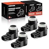 A-Premium Parking Assist Sensor Compatible with Jeep, Dodge, Chrysler, Ram | Rear Backup Sensor for Grand Cherokee, Liberty, Ram 1500 2500 3500, Grand Caravan, Charger, Journey, Durango, 4-Pack