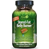 Irwin Naturals Stored-Fat Belly Burner Fat Metabolism | 60 Count | Sinetrol Citrus Blend for Fat Metabolism &amp; Body Composition Support | Citrus Peel Complex + BioPerine | 60 Softgels