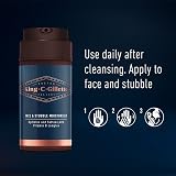 King C. Gillette Face & Stubble Moisturiser 100 ml Duo Pack with Argan Oil view 4