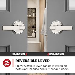Kwikset Perth Interior Privacy Door Handle with