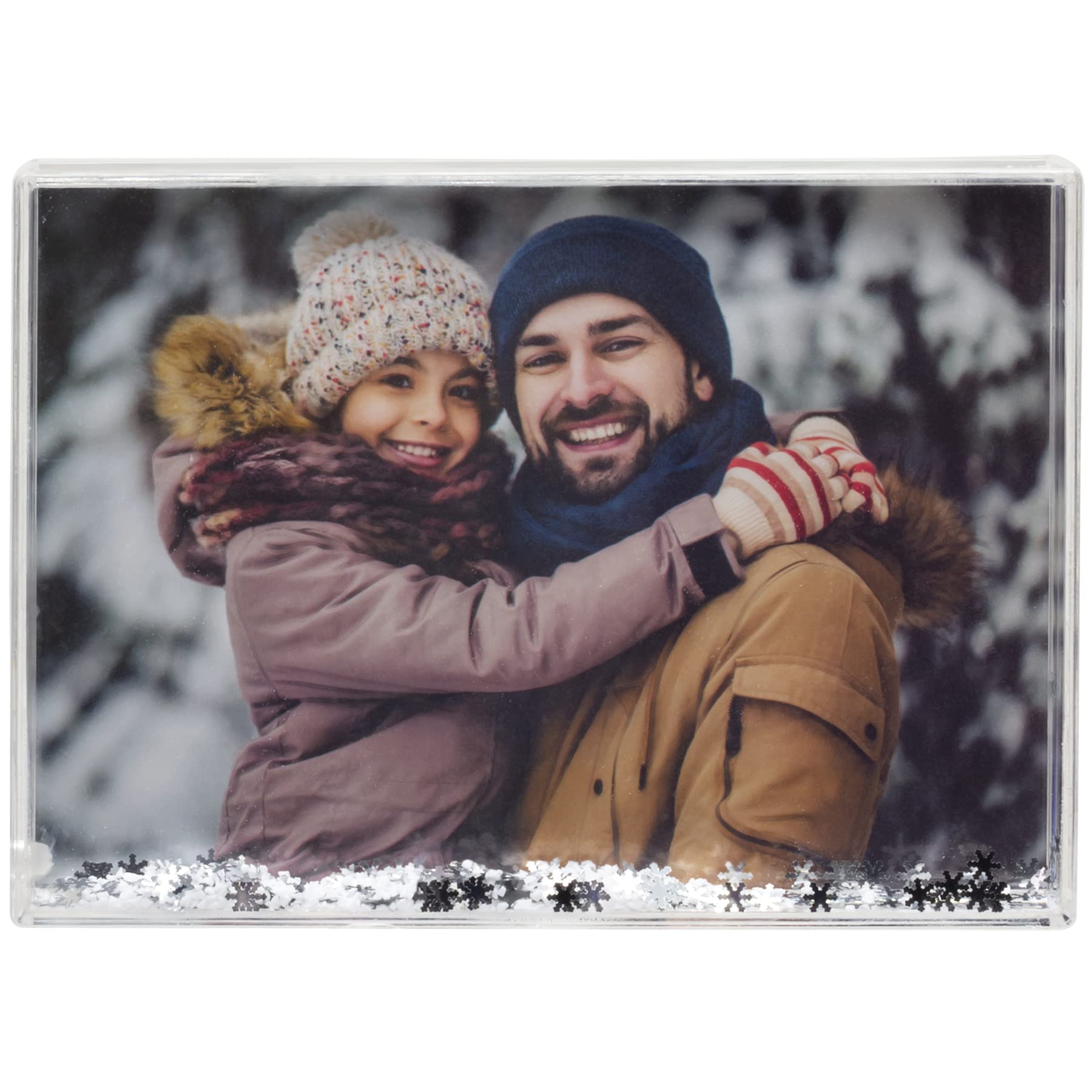 Neil Enterprises Inc. Photo Snow 5" x 7" Picture Frame