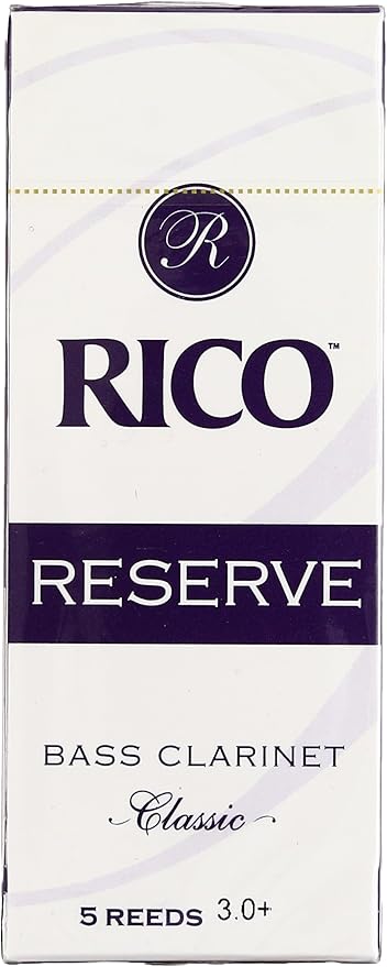 Amazon Rico リード レゼルヴ クラシック バスクラリネット 強度 3 5枚入 Rer リード 楽器