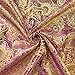 Metallic Paisley Brocade Fabric 60