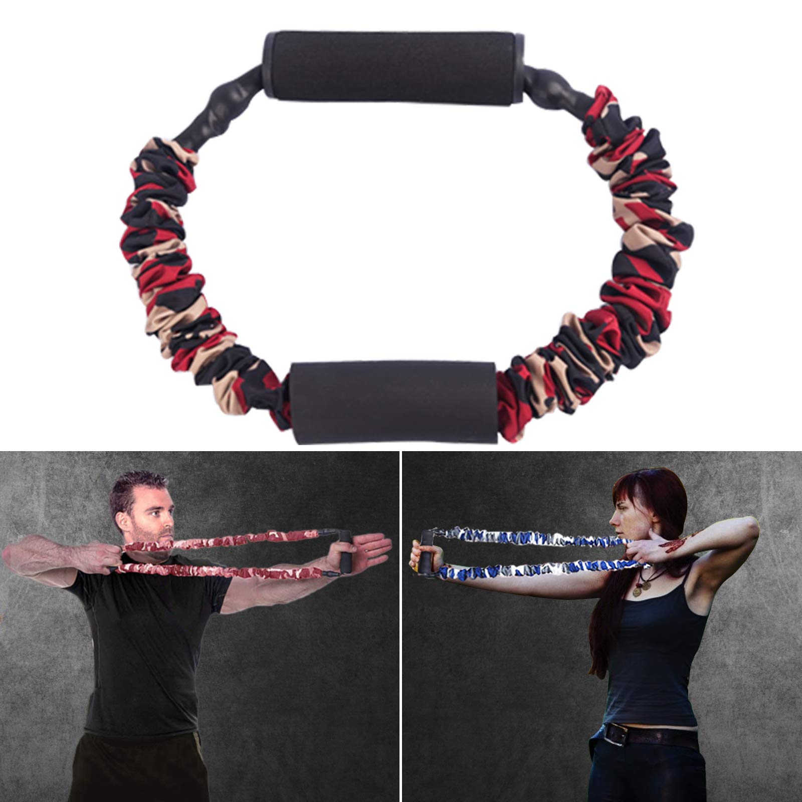 KIKIGOAL Archery Band Archery Exerciser Bow Trainer Strength Training for Reflex Bow Compound Bow Shooting