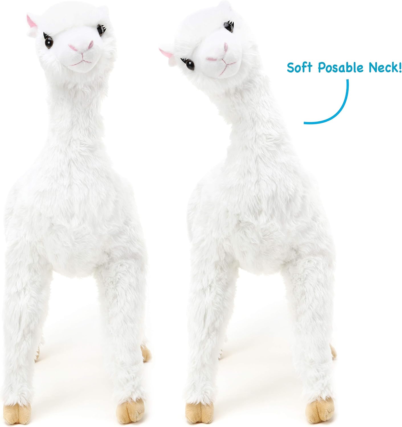 giant stuffed alpaca over 3ft tall