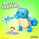Mega Bloks MEGA Pokémon Squirtle Building Set 199 Pieces 4 Inches Tall view 5