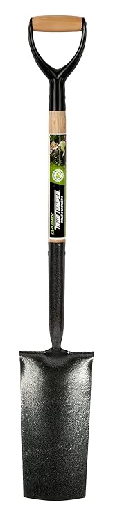 Darby s101dmyd Stahl D Griff geschmiedet Irish Spaten – Rot