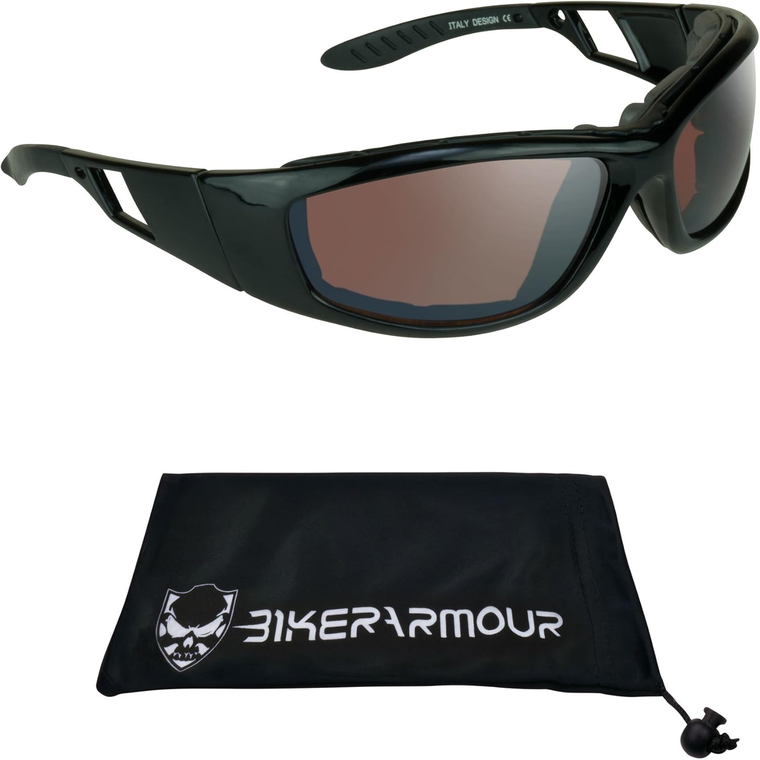 motorcycle sunglasses with foam