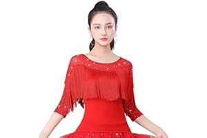 QSUCCUA Women's Modern Dance Tops - Fashion Ballroom & Latin Dance Clothes