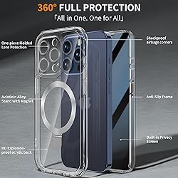 [Built-in Anti Peep Screen Protector & Invisible