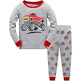 Toddler Boys Pajamas 100% Cotton Summer Pjs for Boy Jammies Dinosaur Train Little Kids Clothes Sleepwear Short Sets Size 2-7T