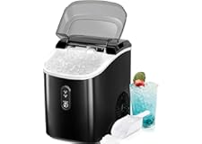 Nugget Countertop Ice Maker with Soft Chewable Pellet Ice, Pebble Portable Ice Machine, 34lbs Per Day, Self-Cleaning, Sonic I