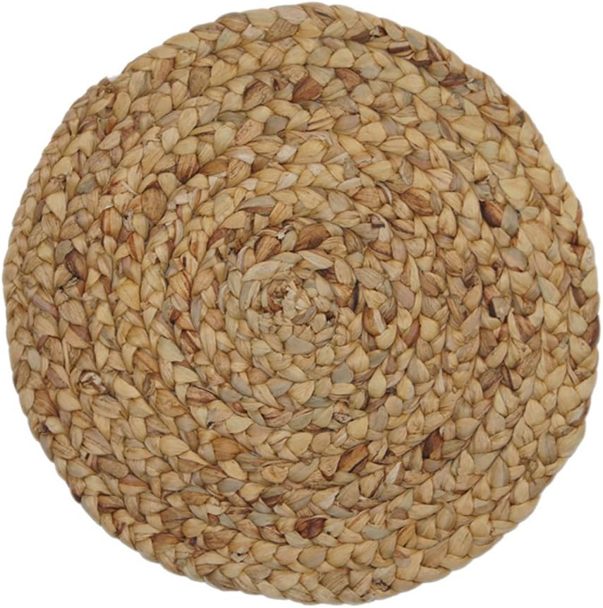 Creative Dining Group Water Hyacinth Braided Natural Placemat, 15"