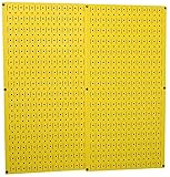 Wall Control Yellow Metal Pegboard 2 Pack