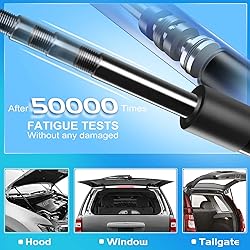 Set of 2 Rear Window Glass Lift Supports Struts