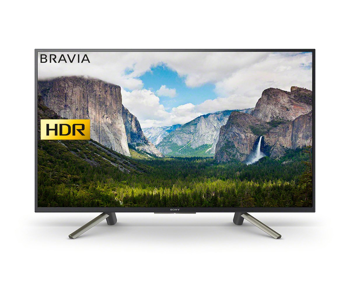 Sony Bravia KDL50WF663 50-Inch Full HD HDR Smart TV with Freeview Play -  Black (2018 Model): Amazon.co.uk: TV